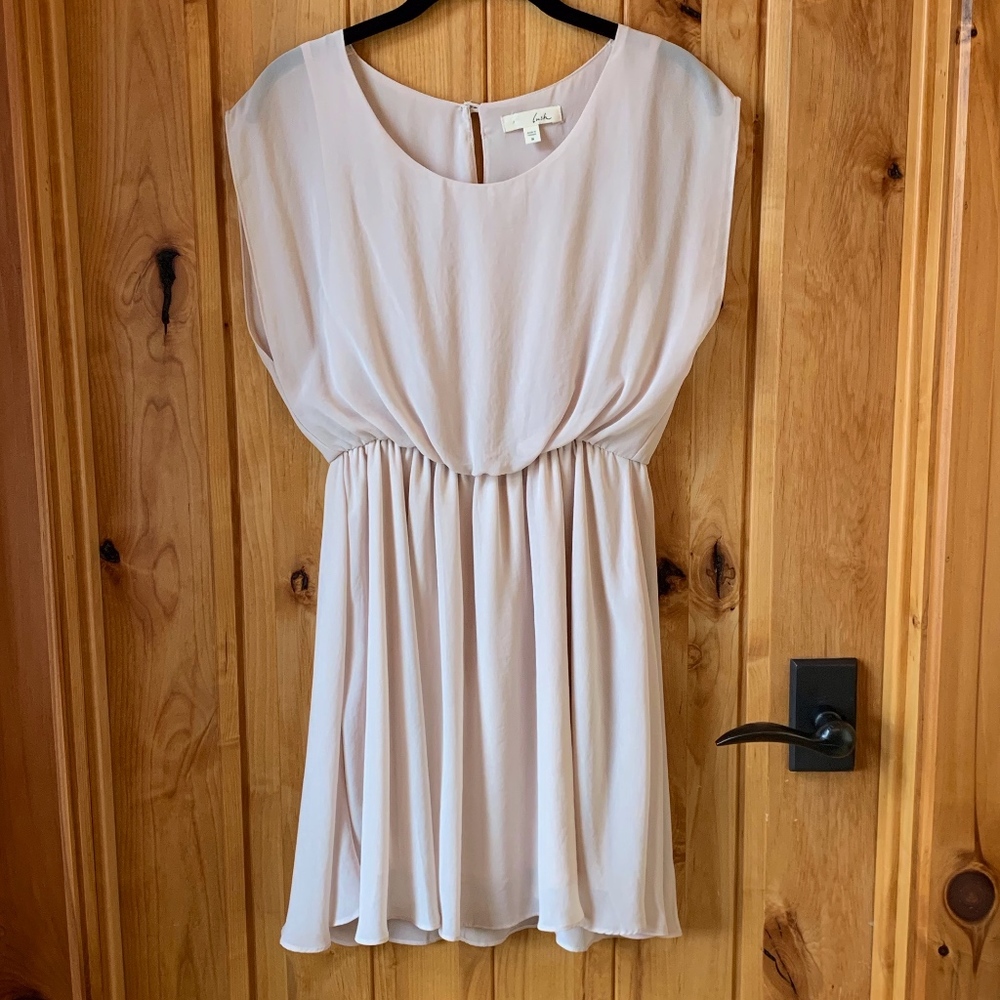 Lush Harper Chiffon Dress